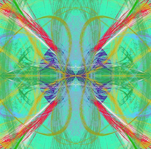 One my my first fractal flames